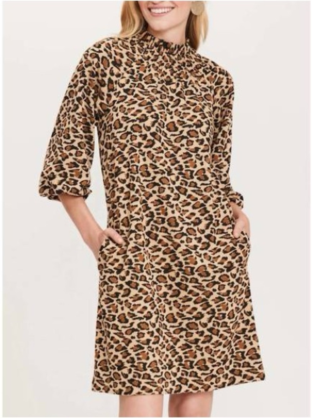 Tyler‎ Boe Knit Leopard Dress - Beige, Brown & Black